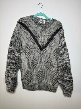 Gabrielle Vintage Crewneck Knit Sweater